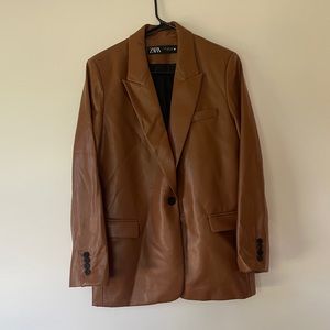 Zara brown blazer